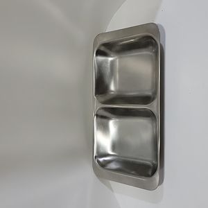 Cultura Sweeden 18/8 Stainless Steel Divided Serving Tray